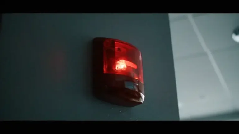 Fire alarm strobe and monitoring equipment